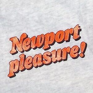 Deadstock Vintage 90s Newport Pleasure! Neon Sweat Shorts Trainers